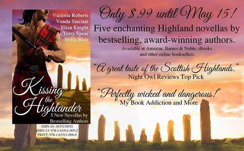 Kissing the Highlander by Terry Spear